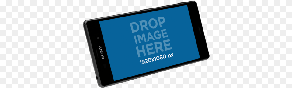 Floating Android Phone Over A Background Smartphone, Electronics, Mobile Phone, Texting, Screen Free Transparent Png