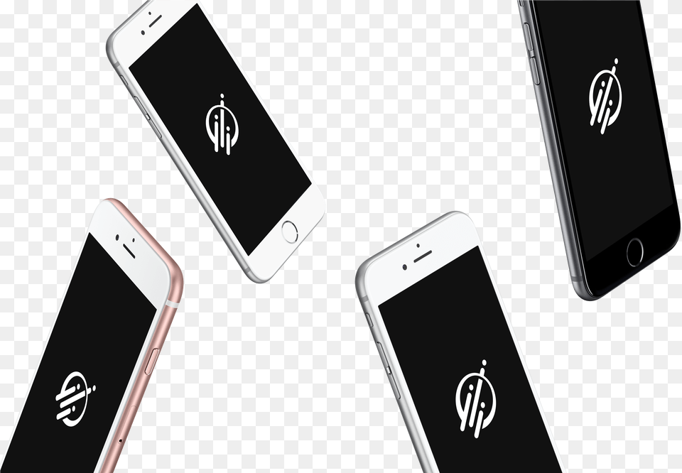 Floating Iphones Branded Copy Floating Iphone Mockup, Electronics, Mobile Phone, Phone Free Png