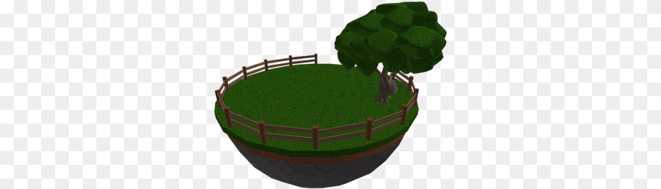 Floating Island 1 Roblox Artificial Turf, Fence, Grass, Plant, Hedge Free Png