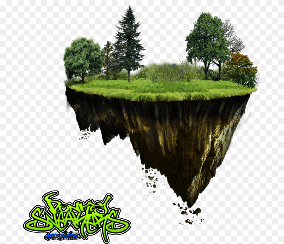 Floating Island Floating Island Download, Plant, Outdoors, Nature, Tree Png