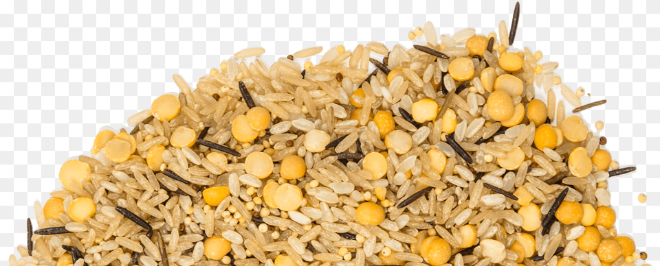 Floating Leaf Sprouted Brown Rice Split Pea Amp Quinoa Germinated Brown Rice, Food, Grain, Produce, Brown Rice Png