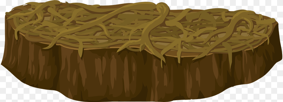 Floating Platform Trunk Clipart, Countryside, Nature, Outdoors, Straw Png Image