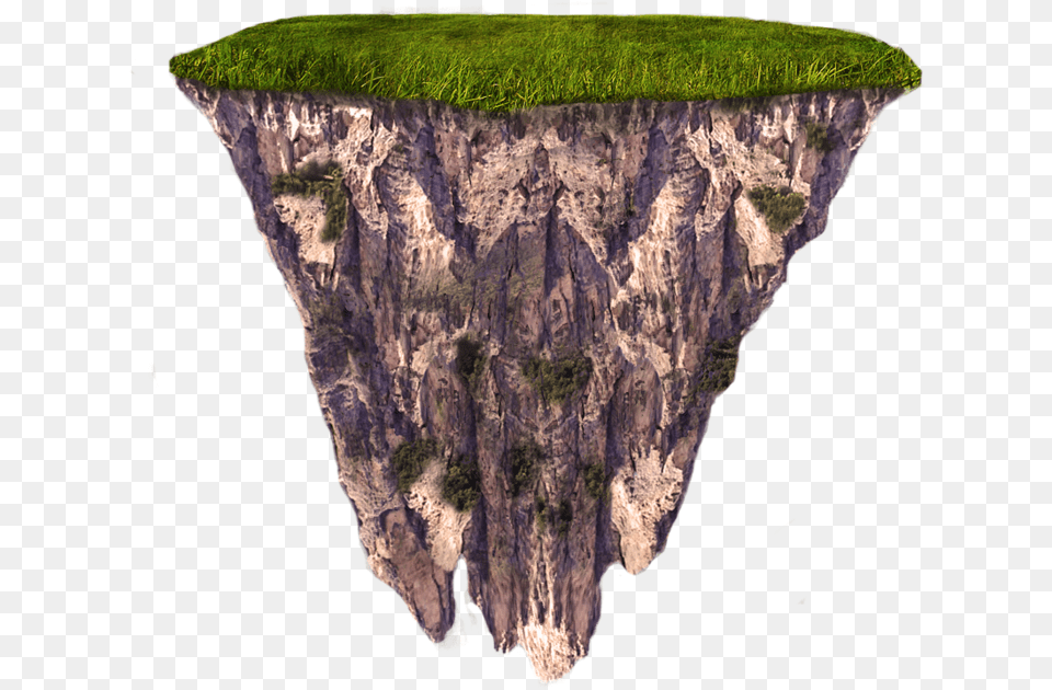 Floating Terrain Mountain 01 Mountain, Cliff, Nature, Outdoors, Land Free Png Download