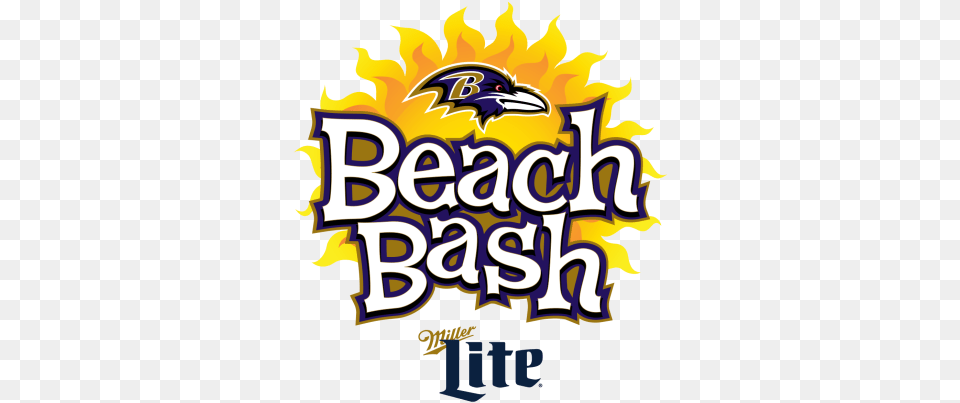 Flock To The Beach With The Ravens For Our 8th Annual Ravens Beach Bash, Advertisement, Poster Png