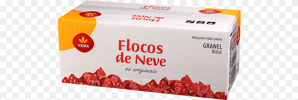 Flocos De Neve 1500g Vieira, Box, Food, Sweets, Cardboard Free Png Download
