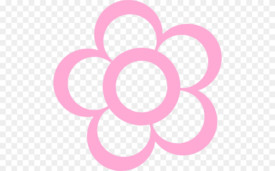 Floer Clip Art Pink Flower Outline Clip Art, Dahlia, Plant Free Png