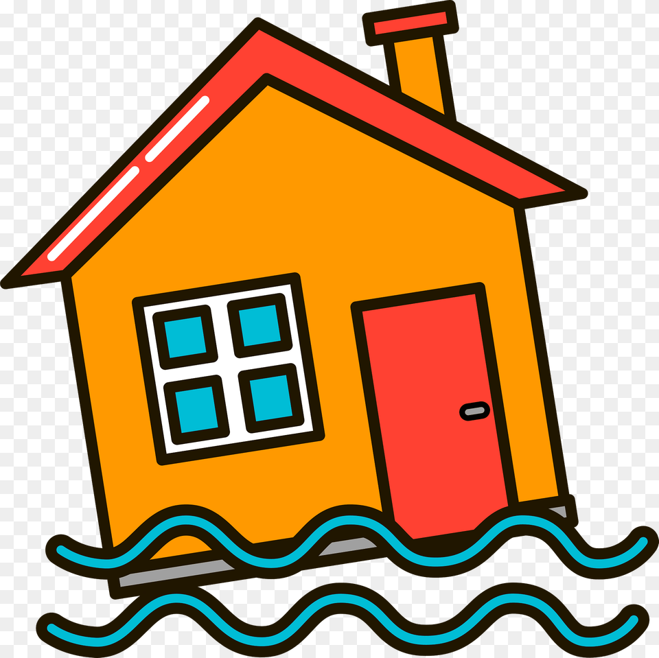 Flood Clipart, Architecture, Building, Countryside, Rural Png