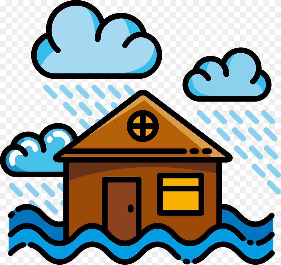 Flood Clipart, Outdoors, Architecture, Building, Countryside Png Image
