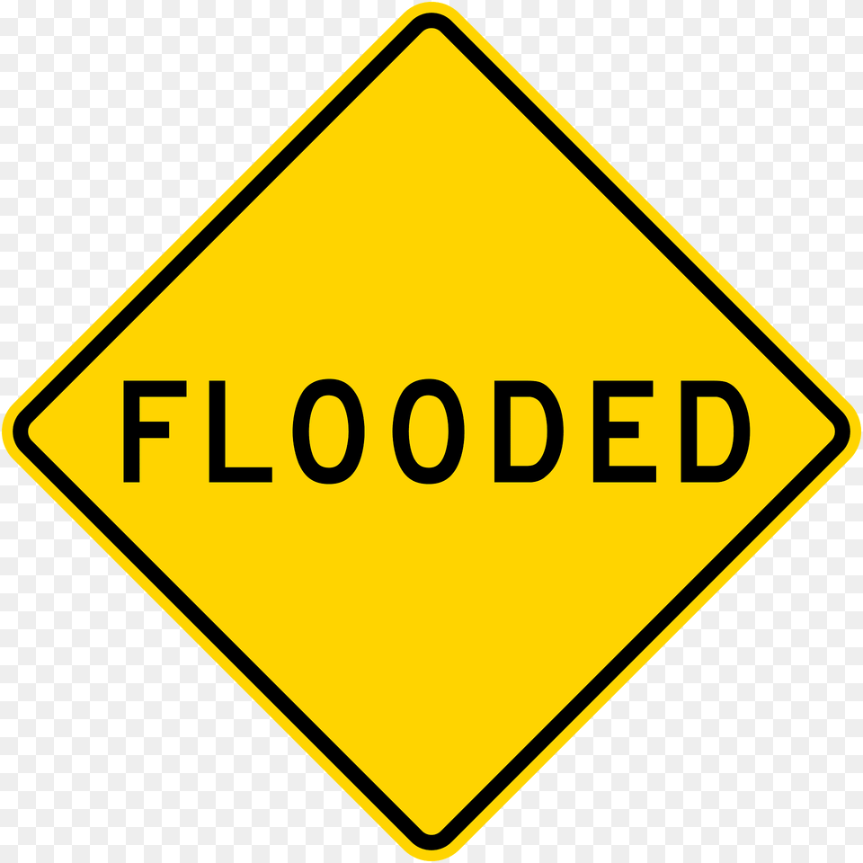 Flooded California Clipart, Road Sign, Sign, Symbol Png