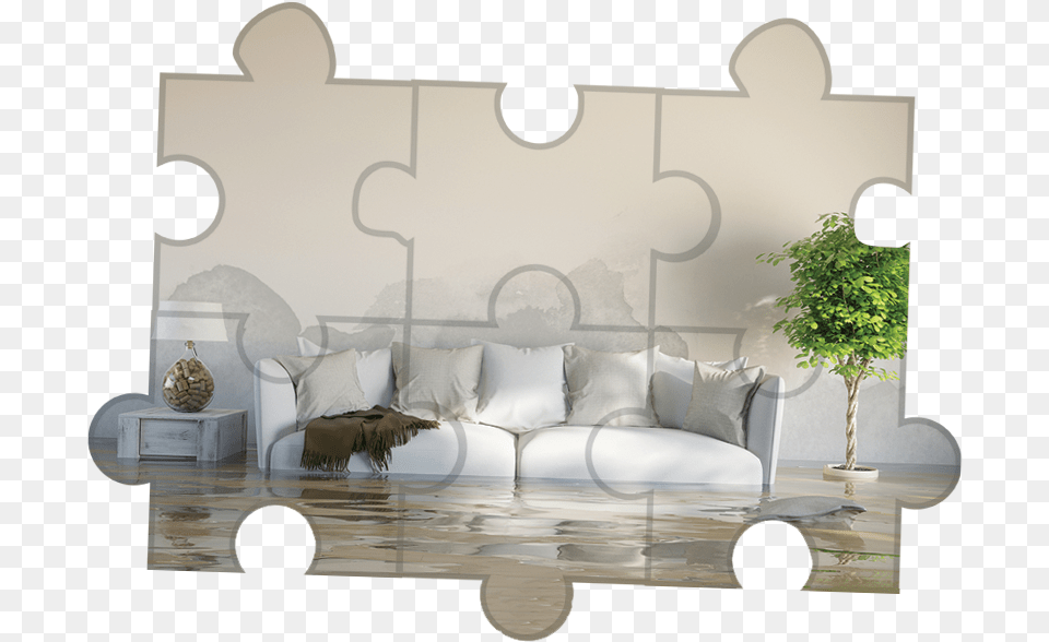 Flooded Living Room Water Damage House, Architecture, Living Room, Interior Design, Indoors Png