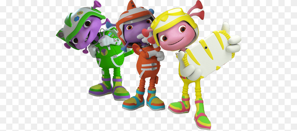 Floogals With Their Gear, Baby, Person, Robot, People Png