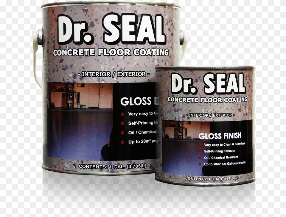 Floor Coating 800 Dr Seal Paint, Paint Container, Can, Tin Png Image