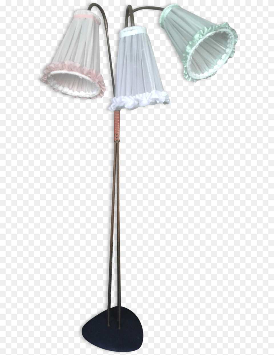 Floor Lamp Lily Vintage Of The 1950s 1950s, Lampshade Png Image
