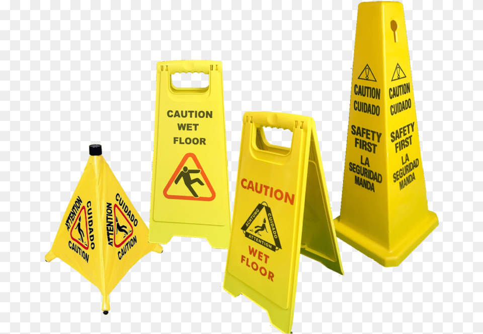 Floor Metal Signs Triangle, Fence, Barricade Png Image