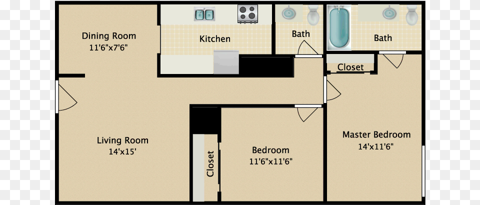 Floor Plan, Diagram, Floor Plan Free Png Download