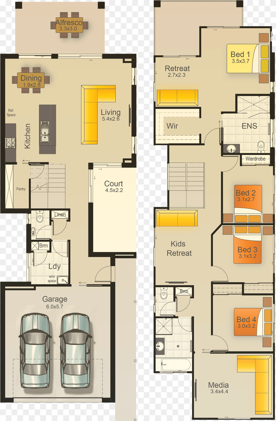 Floor Plan, Diagram, Floor Plan, Chart, Plot Png Image