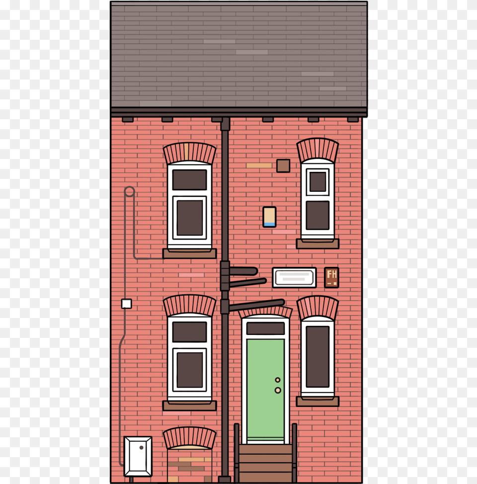 Floor Plan, Brick, City, Door, Urban Png Image