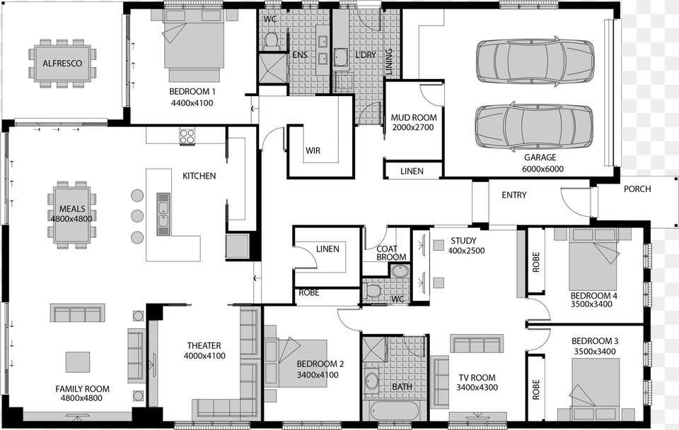 Floor Plan, Diagram, Floor Plan, Cad Diagram, Car Free Png Download