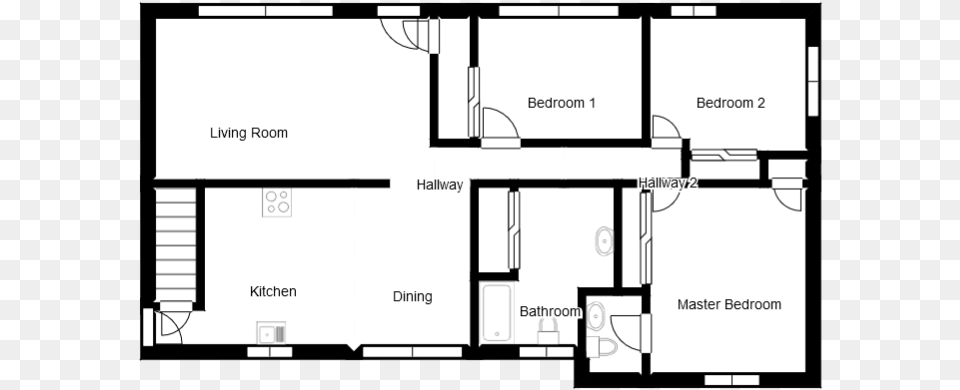 Floor Plan Black, Chart, Diagram, Floor Plan, Plot Png
