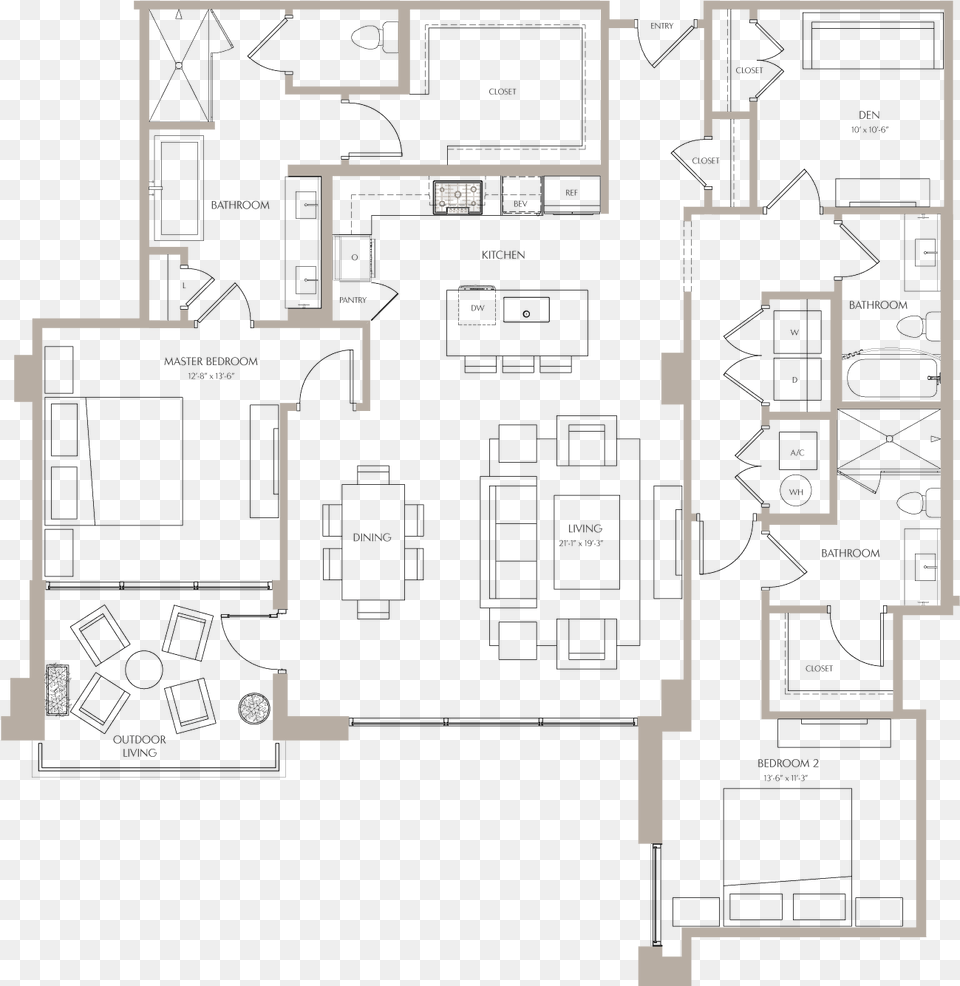 Floor Plan Pdf, Diagram Free Png Download