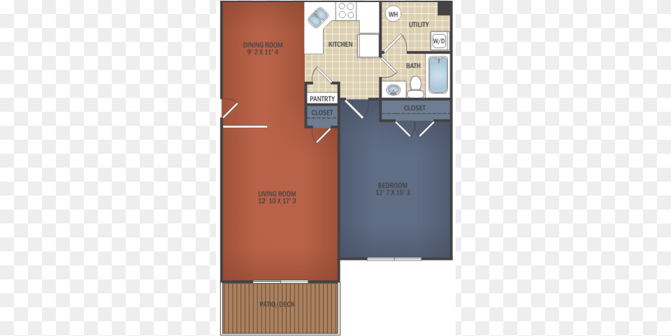 Floor Plansoversized One Br Floor Plan, Diagram, Floor Plan Free Png Download