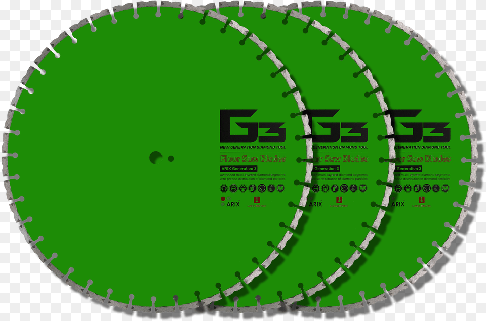 Floor Saw Pack Pda300 1801 Circle, Sphere, Green, Coil, Machine Free Png