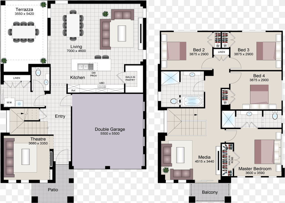 Floorplan Beechwood Piccolo 36 Floor Plan, Diagram, Floor Plan Free Png Download