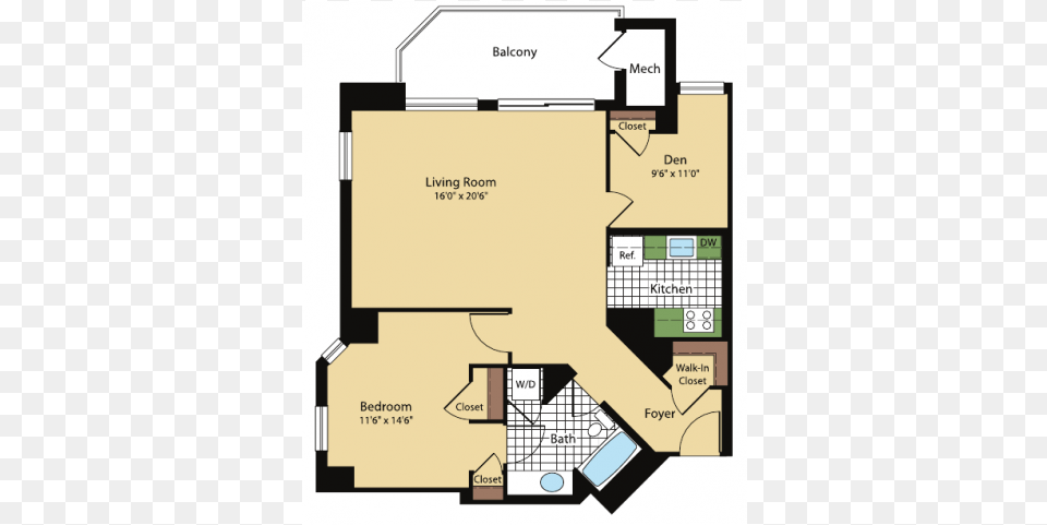 Floorplansthe Iverson With Den, Diagram, Floor Plan, Chart, Plan Free Png
