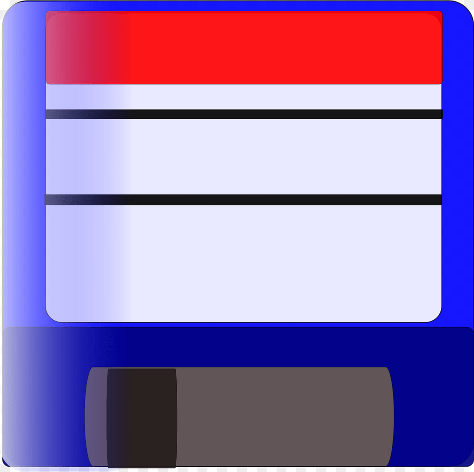 Floppy Clipart, Text Free Png