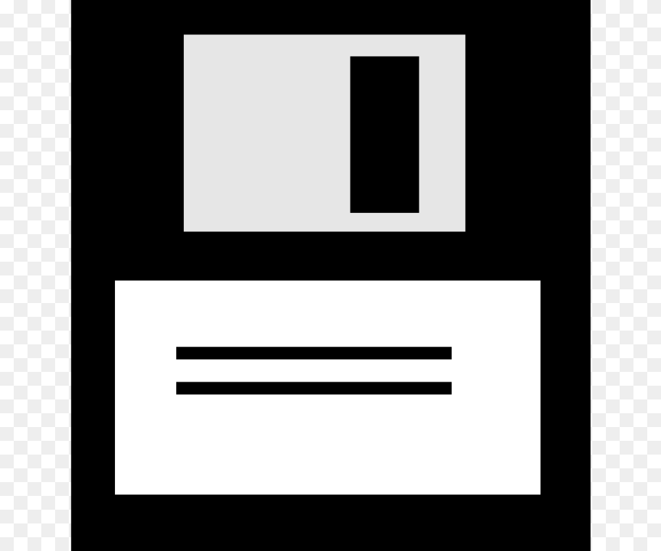 Floppy Disk, Text Free Png Download