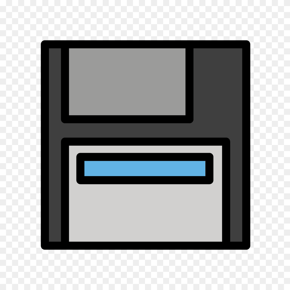 Floppy Disk Emoji Clipart, Computer Hardware, Electronics, Hardware, Mailbox Free Png