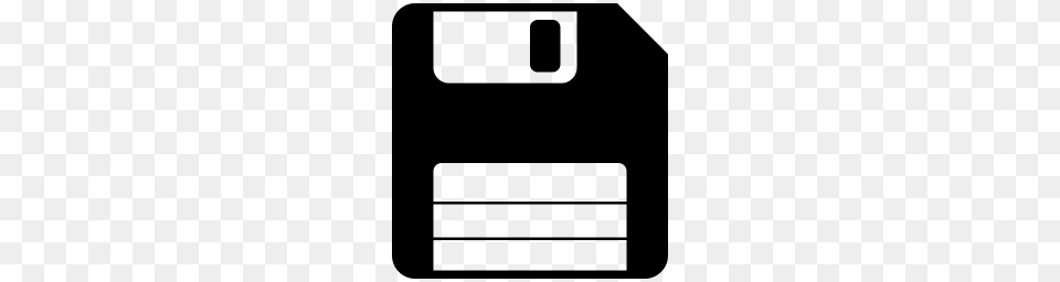 Floppy Disk Icon Myiconfinder, Gray Free Transparent Png