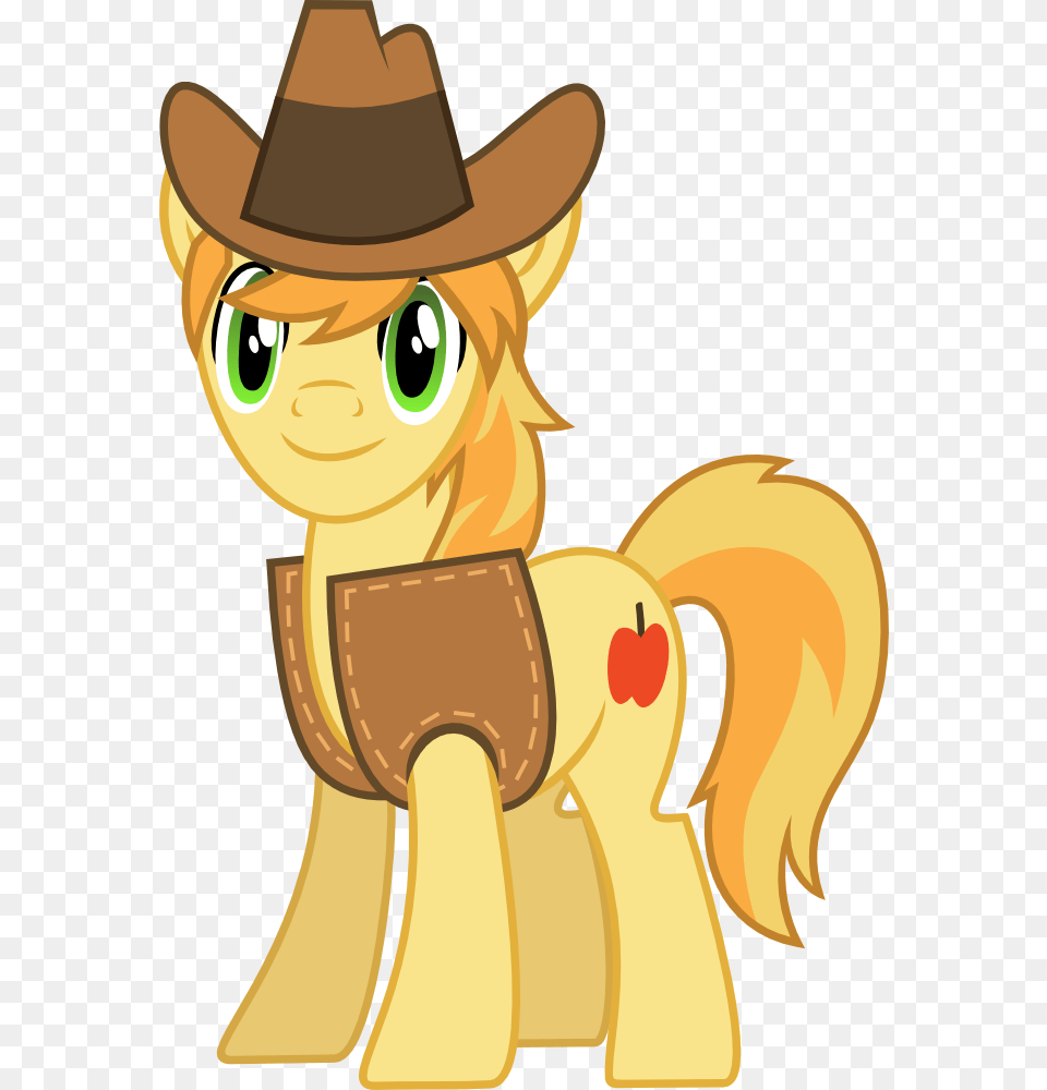 Floppychiptunes Braeburn Looking At You Pony Safe My Little Pony Braeburn, Clothing, Hat, Face, Head Free Png Download