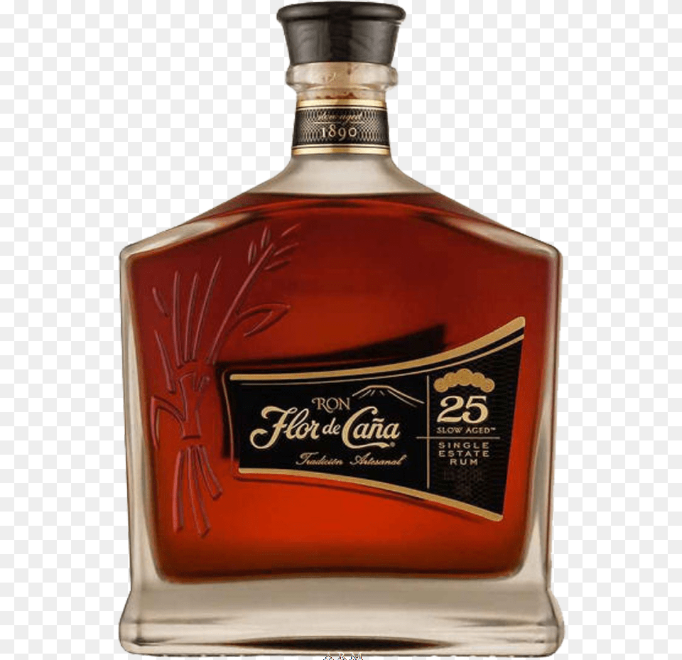 Flor De Centenario 25 Year, Alcohol, Beverage, Liquor, Whisky Png Image