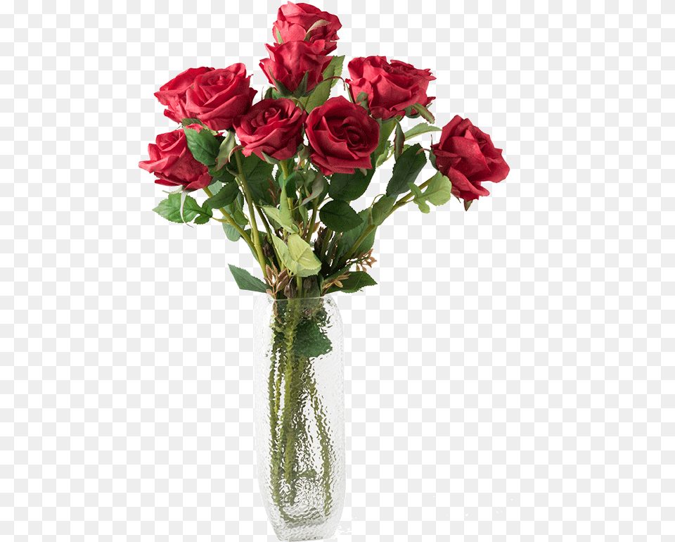 Flor De Simulacin Conjunto De Ramo De Rosas Decoracin, Flower, Flower Arrangement, Flower Bouquet, Jar Png Image