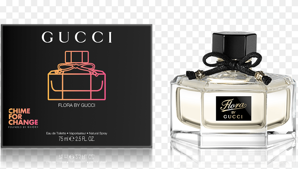 Flora By Gucci, Bottle, Cosmetics, Perfume Png