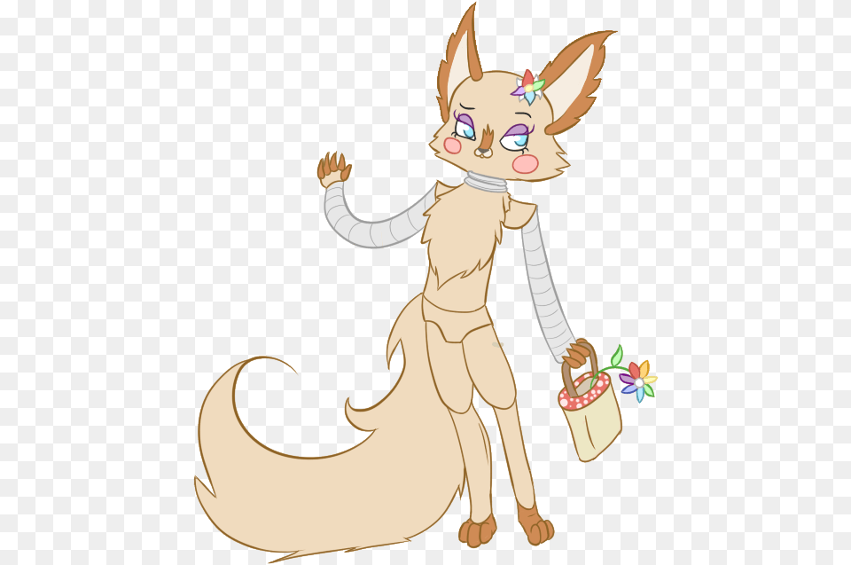 Flora Fnaf Adopt Sold By Dollfox On Fnaf Fennec, Baby, Person, Face, Head Png Image