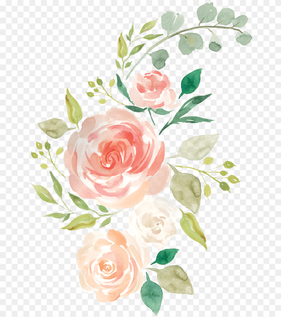 Floral Aquarela Flor Sticker By Siimone Hand Drawn Flowers, Art, Floral Design, Flower, Graphics Png Image