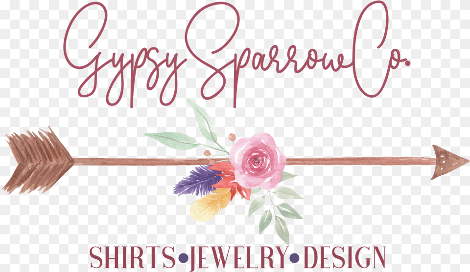 Floral Arrow Sign, Flower, Plant, Rose, Weapon Png