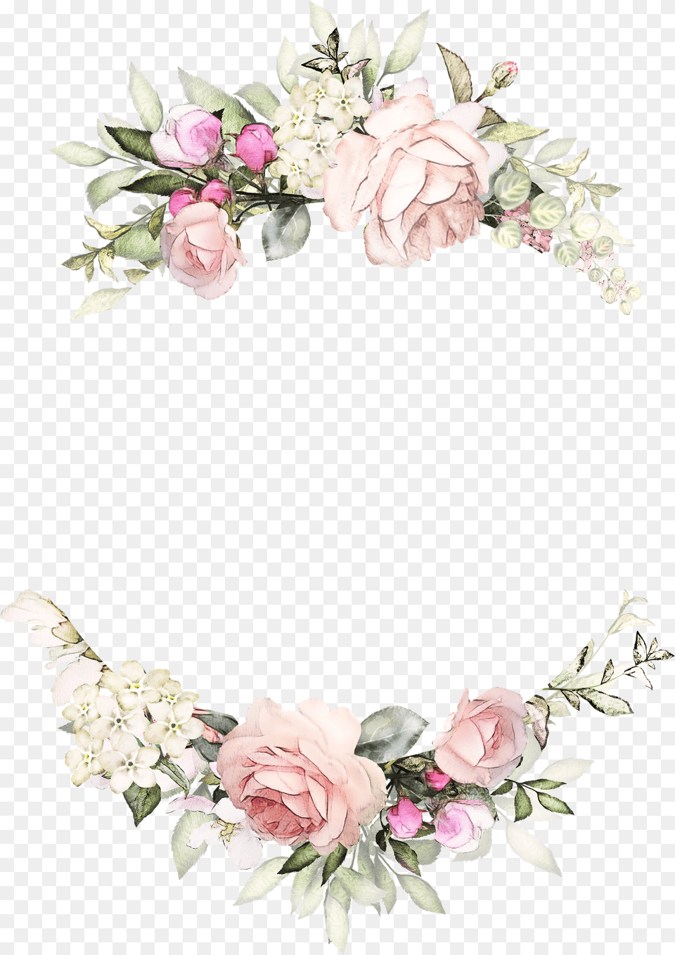 Floral Background For Wedding Invitation Free Png Download