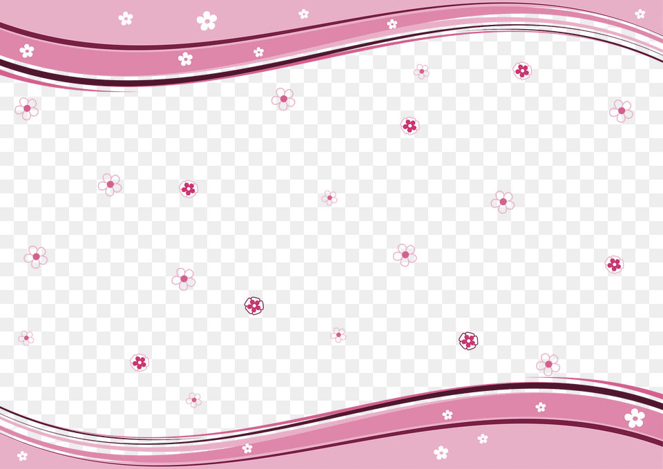 Floral Background Pink A4 Clipart, Pattern, Art, Floral Design, Graphics Free Png