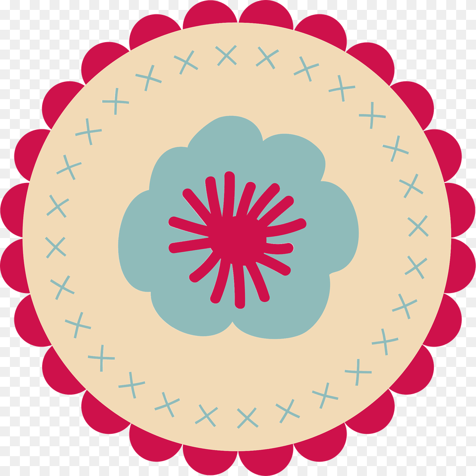 Floral Badge Clipart, Pattern, Home Decor, Flower, Plant Free Transparent Png