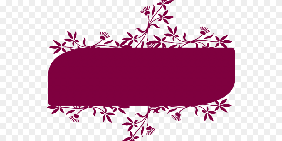 Floral Banner Vector Floral Banner Vector, Purple, Pattern, Graphics, Floral Design Free Png