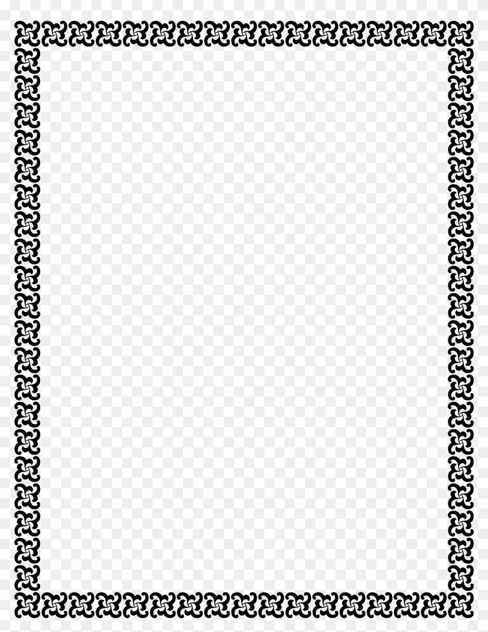 Floral Border 3 Us Size Clipart, Home Decor, Rug, Blackboard Png