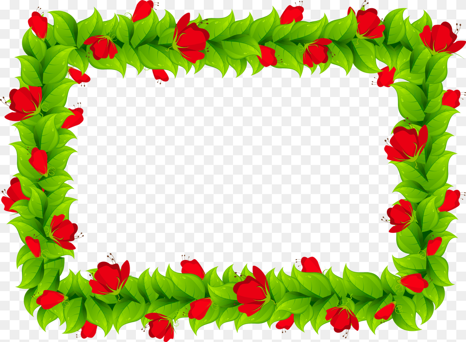 Floral Border Frame Clipart Frame Background Flower Border, Accessories, Flower Arrangement, Plant, Ornament Png Image