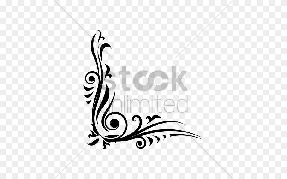 Floral Border Vector City, Lighting, People, Person Png Image