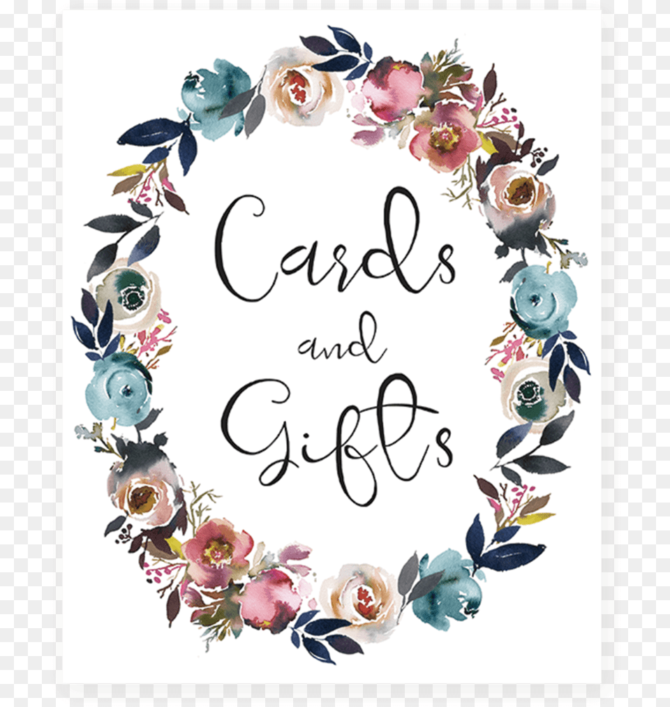 Floral Cards And Gifts Sign, Greeting Card, Mail, Envelope, Art Free Png Download