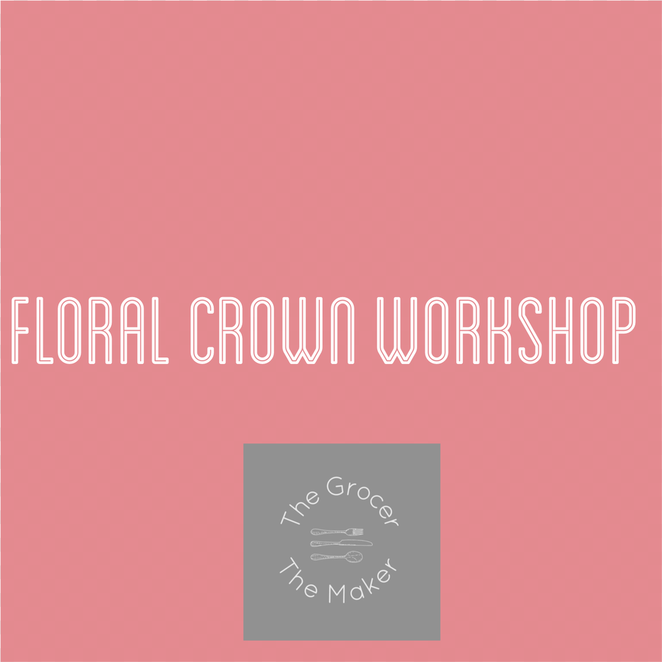 Floral Crown Workshop With Mrs Bottomley S Flowers, Text, Logo Free Png Download