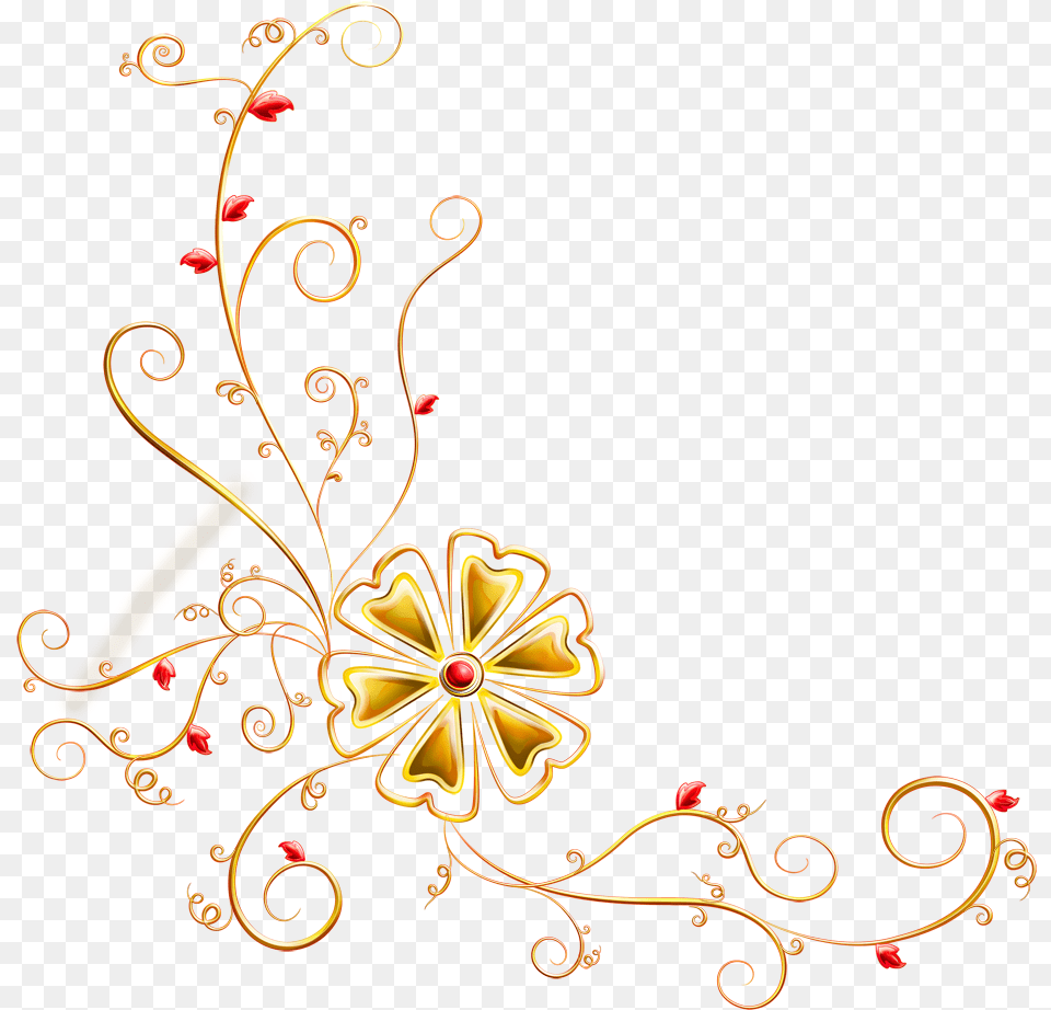 Floral Deco, Art, Floral Design, Graphics, Pattern Png Image