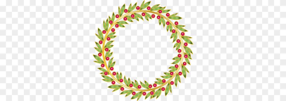 Floral Design Christmas Day Wreath Leaf Green, Oval, Pattern, Accessories Free Png Download